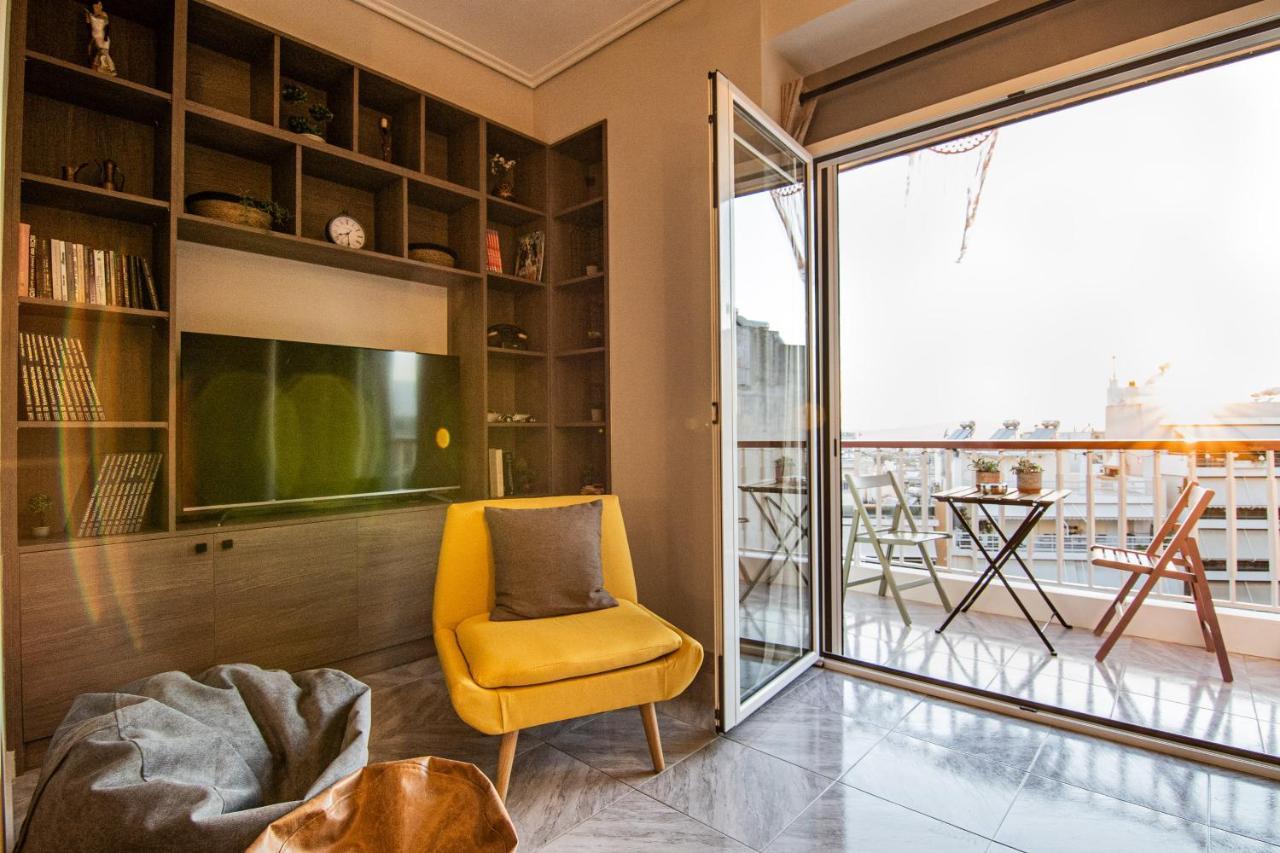 Vintage Apartment In Athens-Zografou Eksteriør billede
